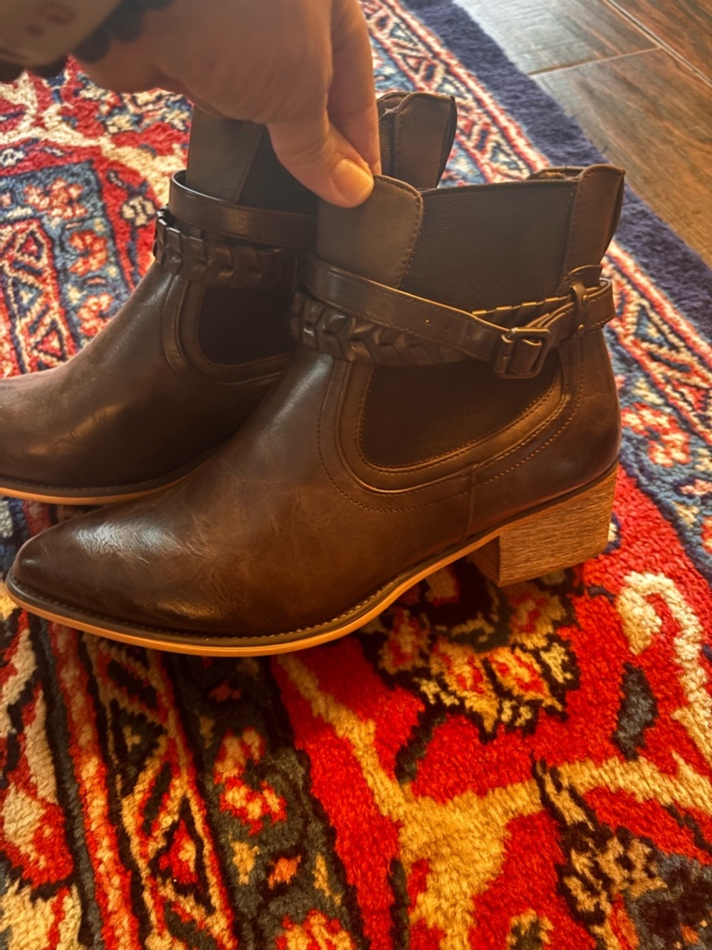 Women's Brown  Ankle Boot size 8